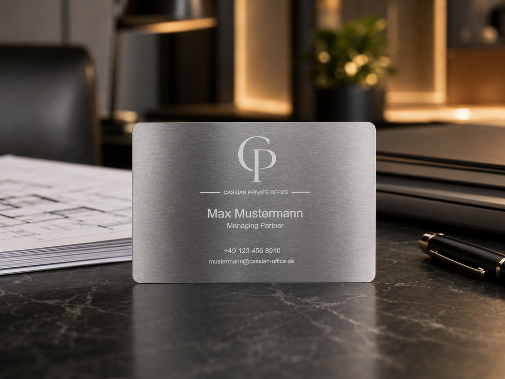 Silver Edition - Metallvisitenkarten